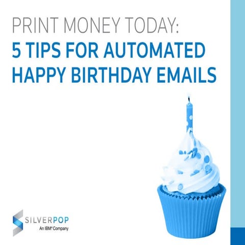 5 Tips For Automated Happy Birthday Emails