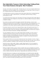 Ron Kadarishko Vancouver Quite Inte...