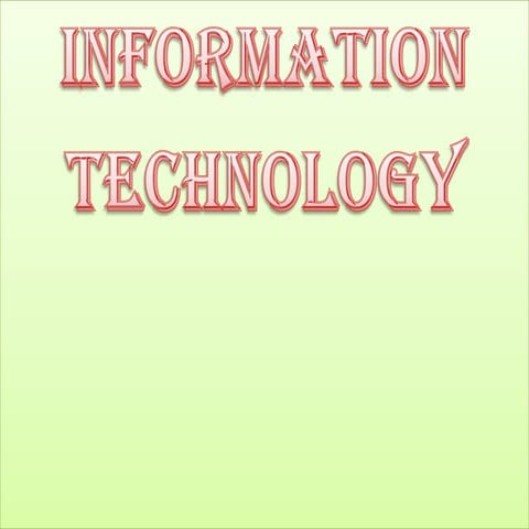 Information Technology