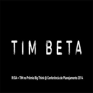 TIM beta no Prêmio Big Think 2014