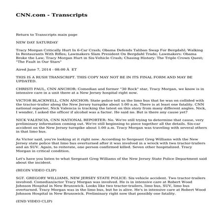 CNN.com - Transcripts | PDF