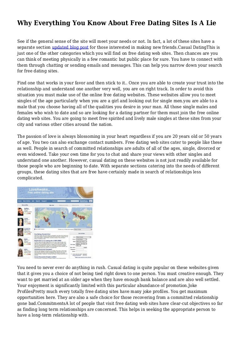 The simple dating site