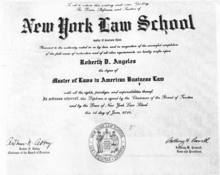 LL.M New York Law School