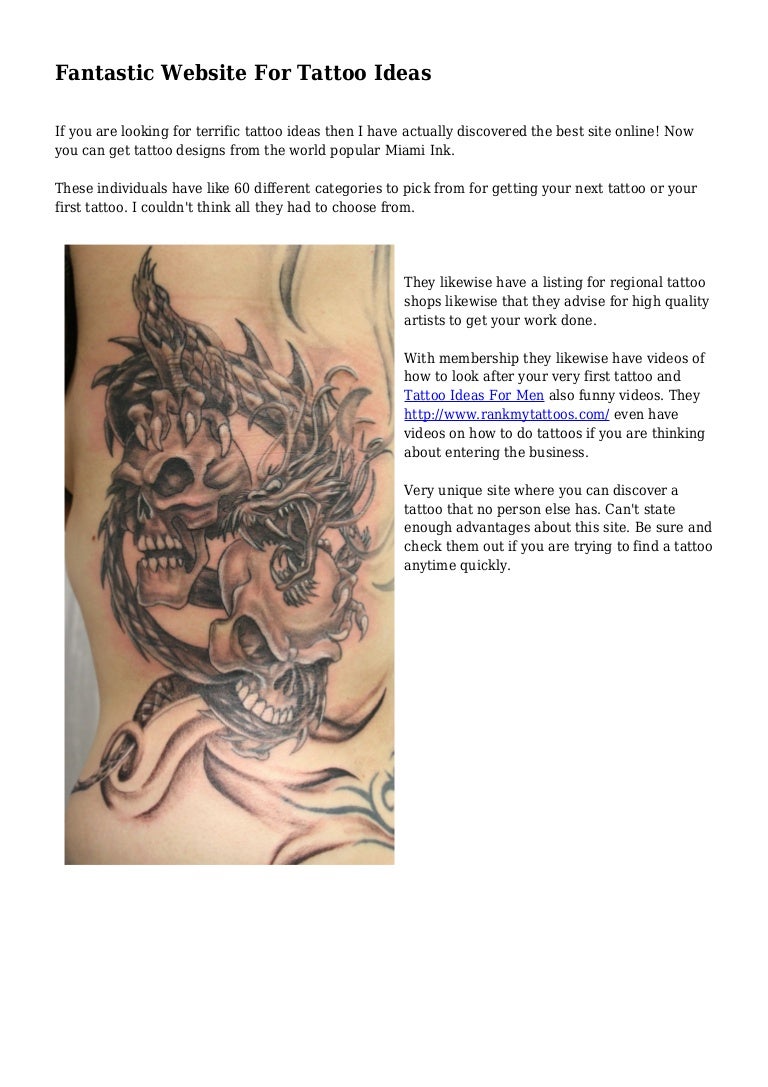 Tattoo Ideas Website