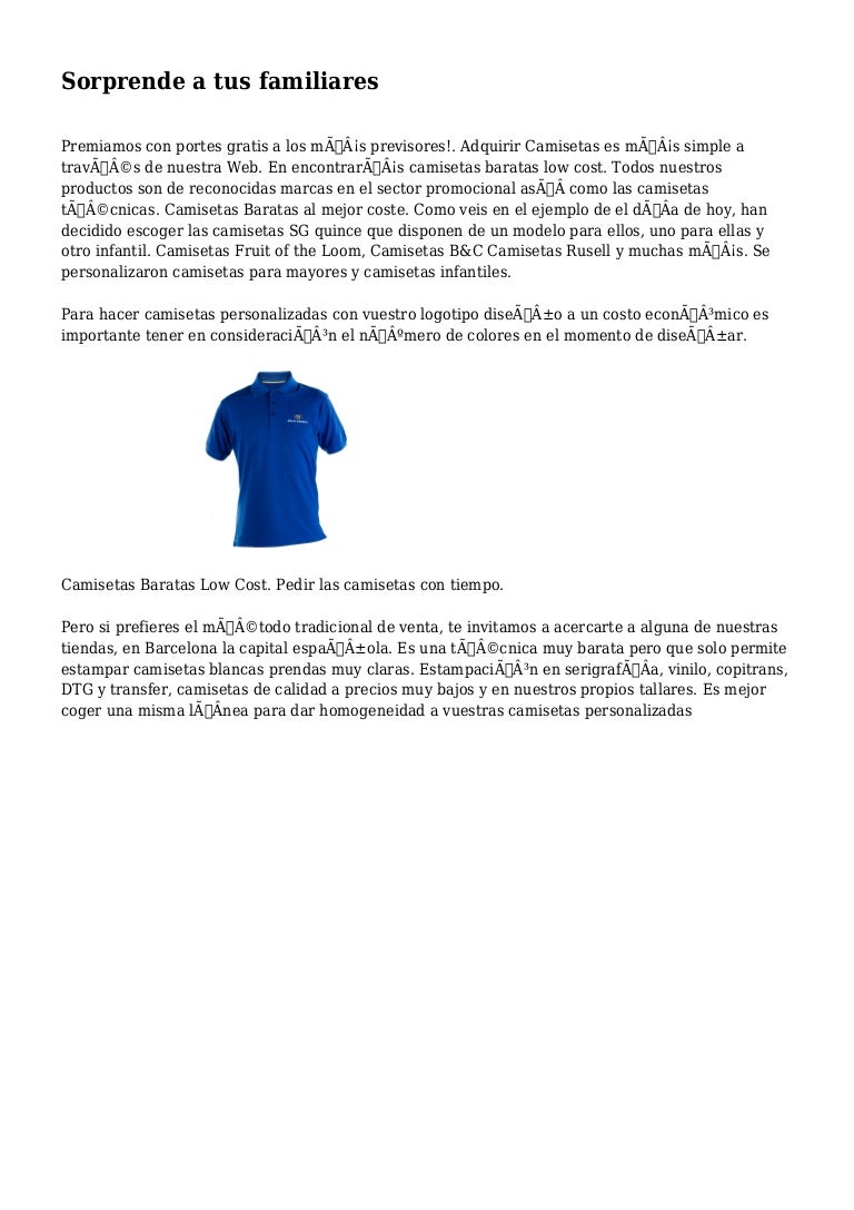 diseña tus camisetas