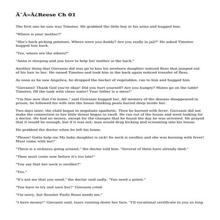 ﻿Reese Ch 01
