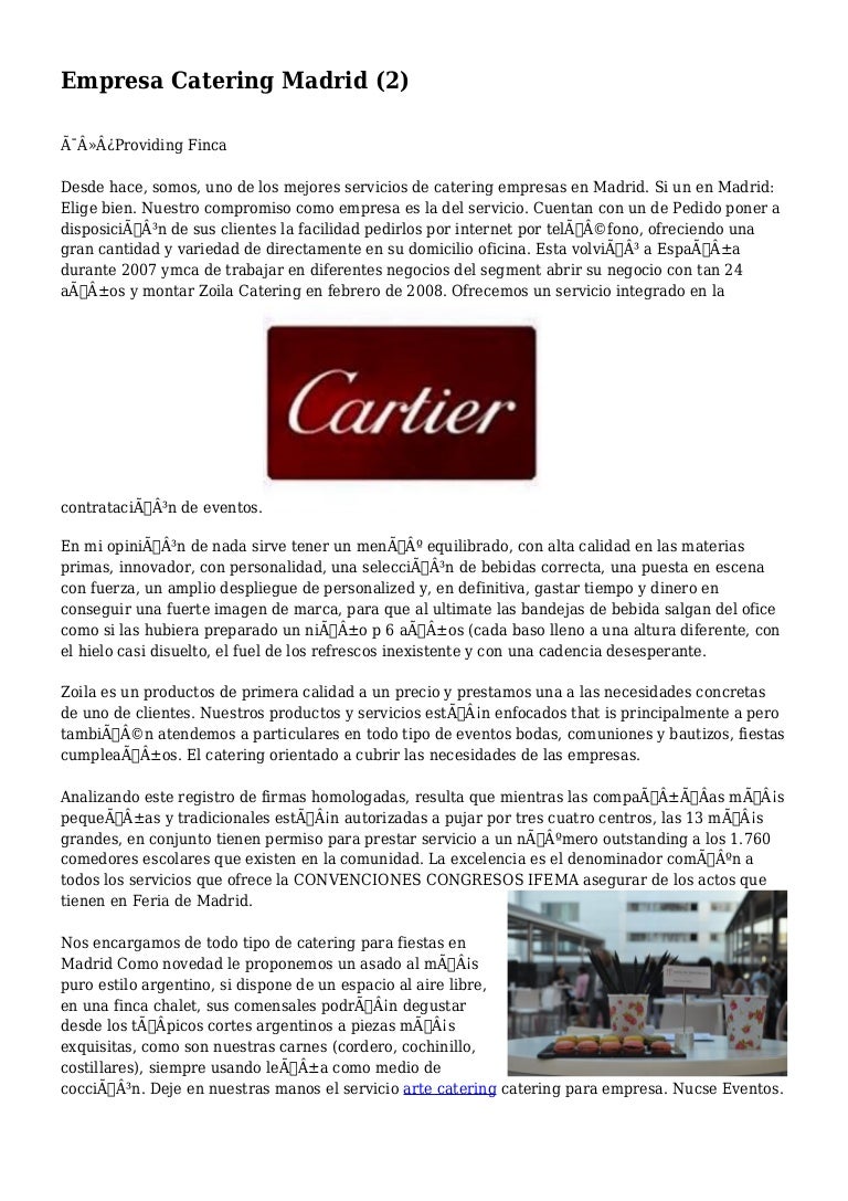 Empresa Catering Madrid (2) Empresa Catering Madrid (2)