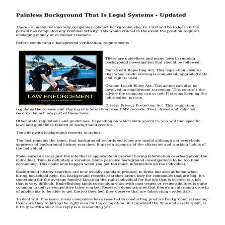 Painless Background That Is Legal Systems - Updated