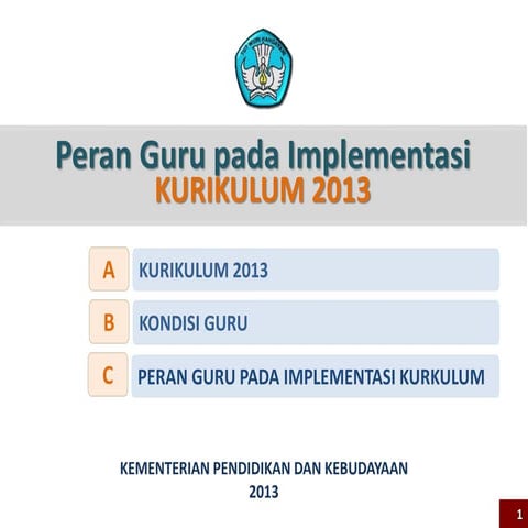 141599671 peran-guru-dalam-implementasi-kurikulum-2013