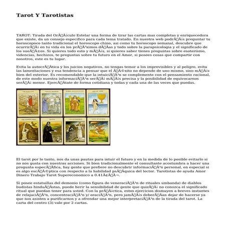 Curso completo tarot significado 78 cartas | PDF