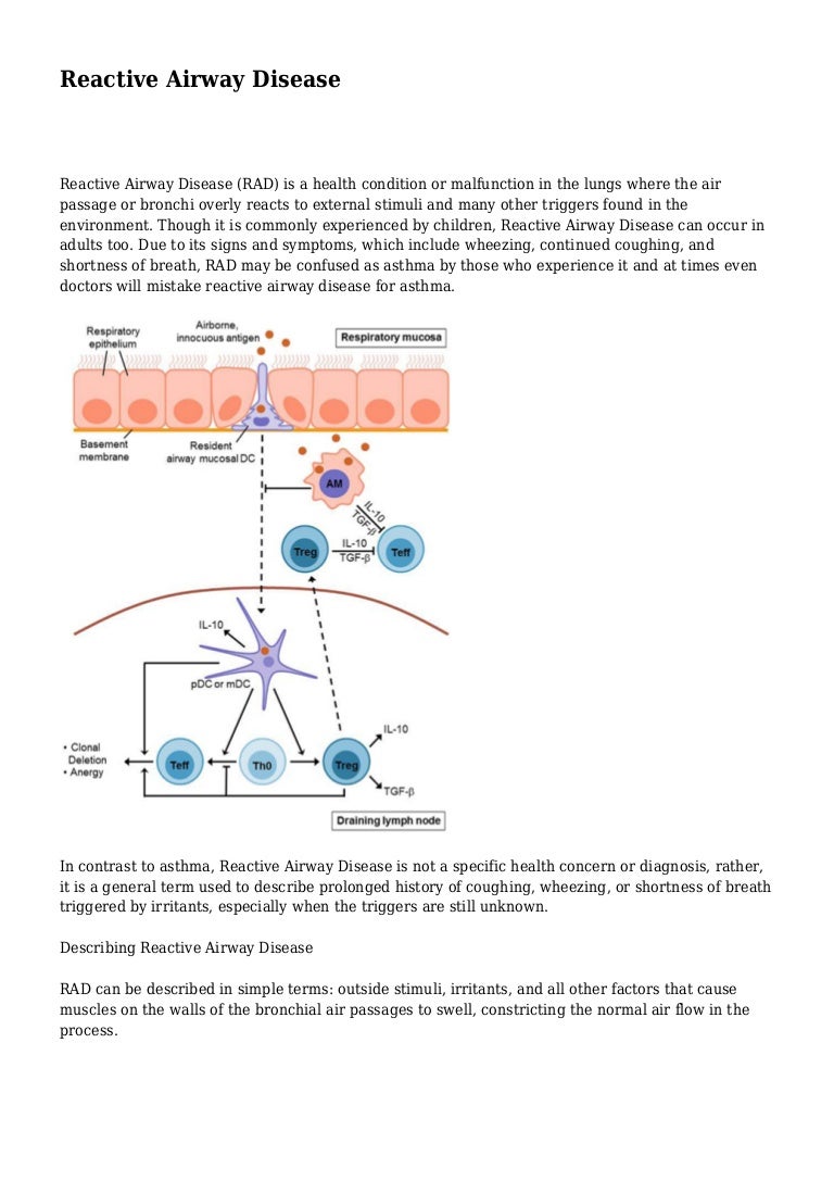 Reactive Airway Disease