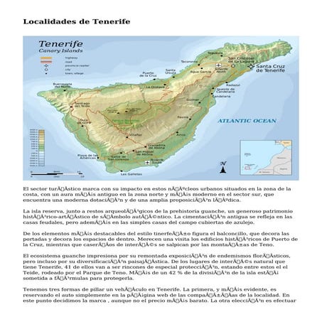 Localidades de Tenerife PDF