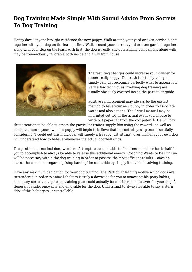 happy days dog and puppy training