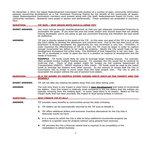 Tax increment financing (TIF) | PPTX