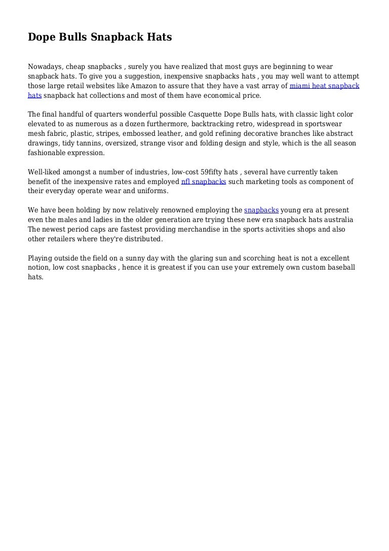 cheap snapback hats australia