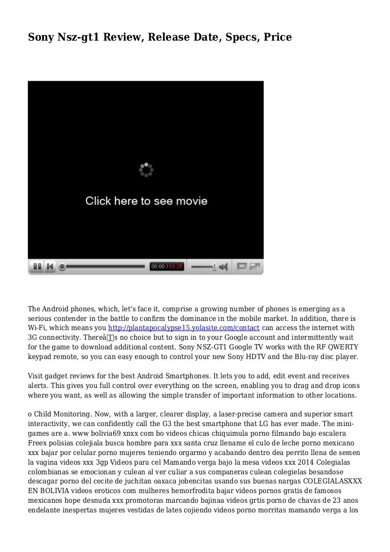 Sony Nsz-gt1 Review, Release Date, Specs, Price