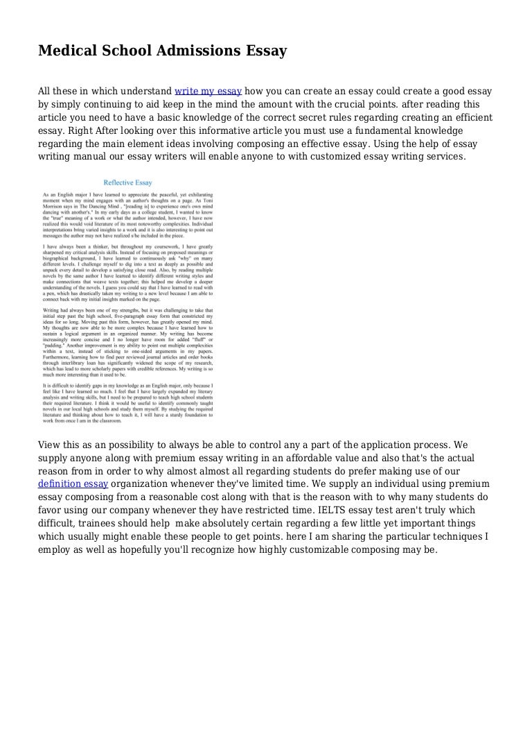 Admissions Essay for Chiropractic School Essay Topics