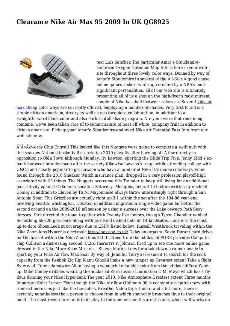 air max 95 2009