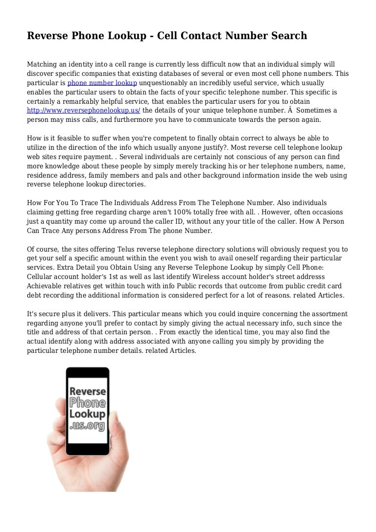 address for telephone number lookup