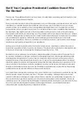 Hat If Your Congolese Presidential ...