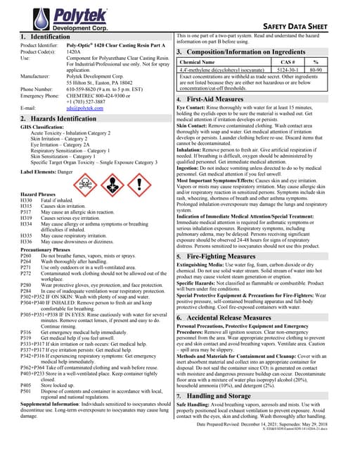 Msds ingersoll rand ultra coolant | PDF