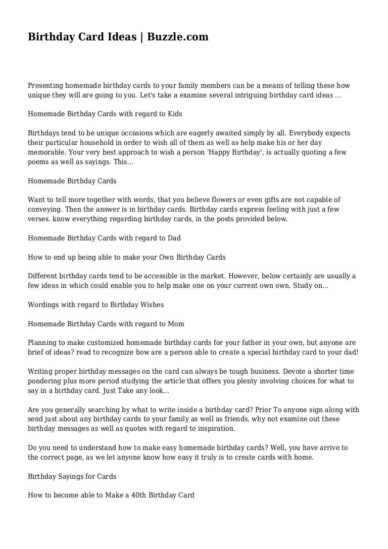 things to write on mom's birthday card