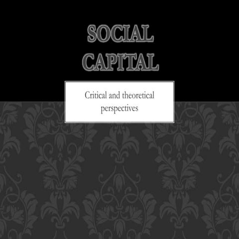 Lecture_social capital