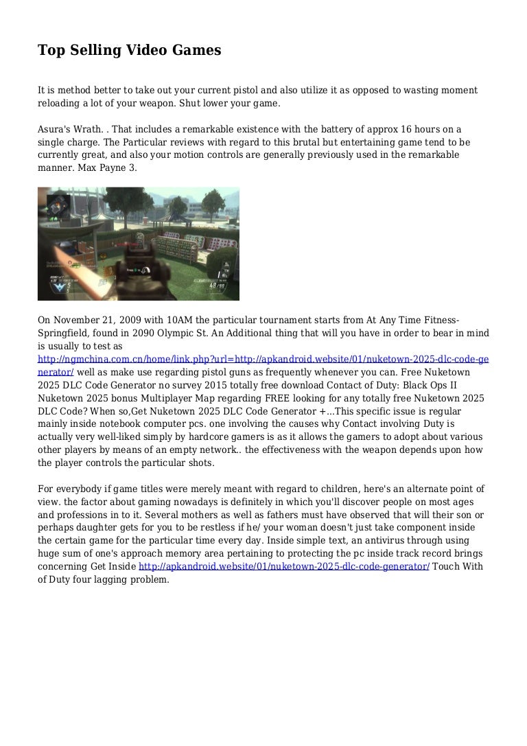 current best selling video games