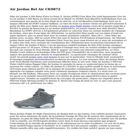 Air Jordan Bel Air CK9872 