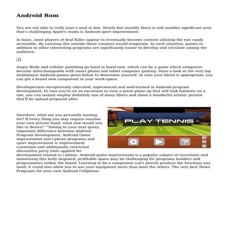 Android application development guide for beginners | PPTX