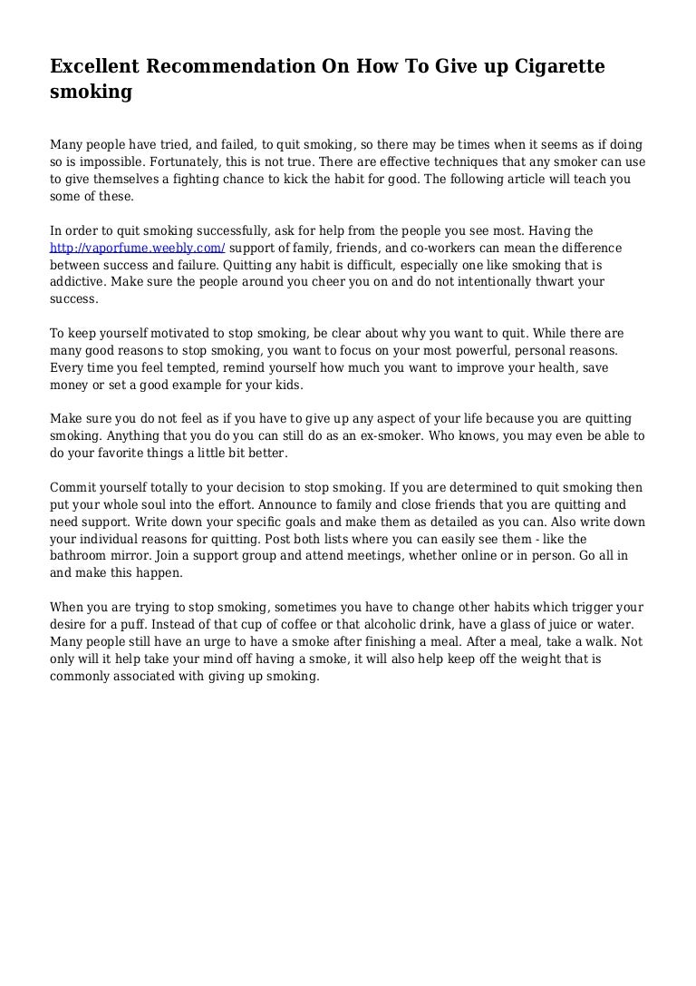 persuasive essay stop smoking