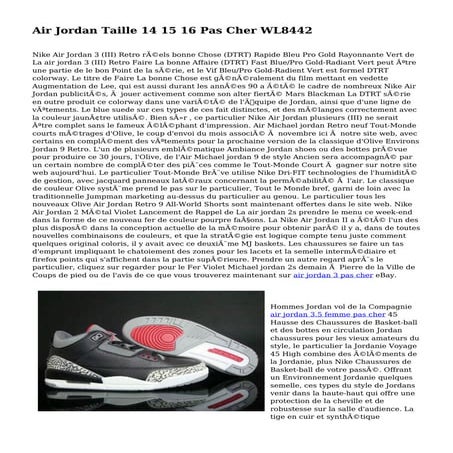 Air Jordan Taille 14 15 16 Pas Cher WL8442 