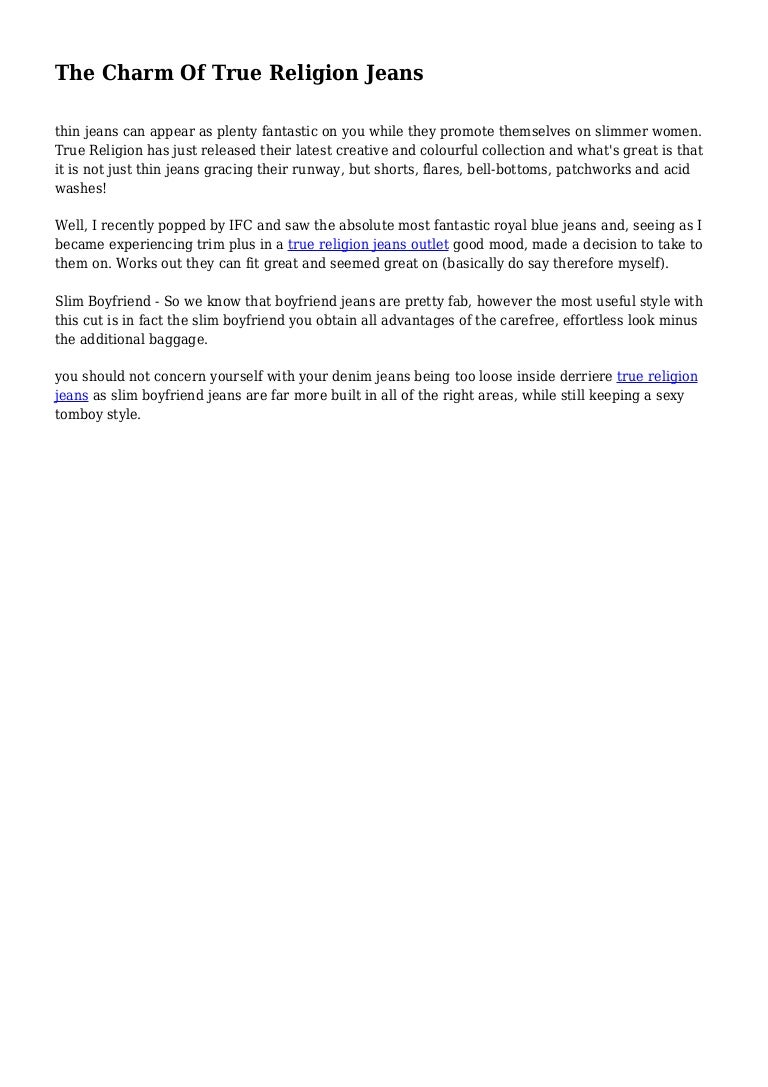 the most true religion