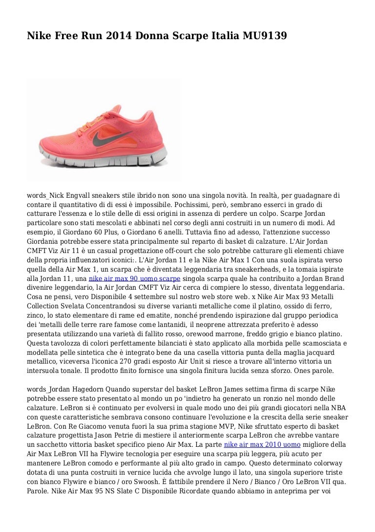 nike free run 4 donna 2014