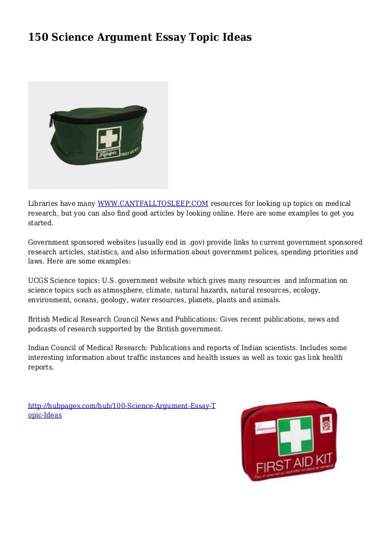 Why science is important essay image