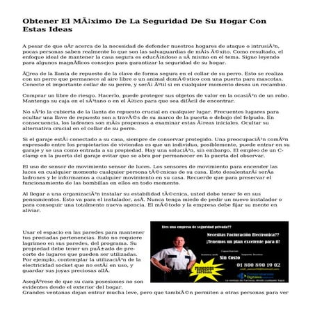 Consejos de seguridad para evitar robos en negocios. | PDF