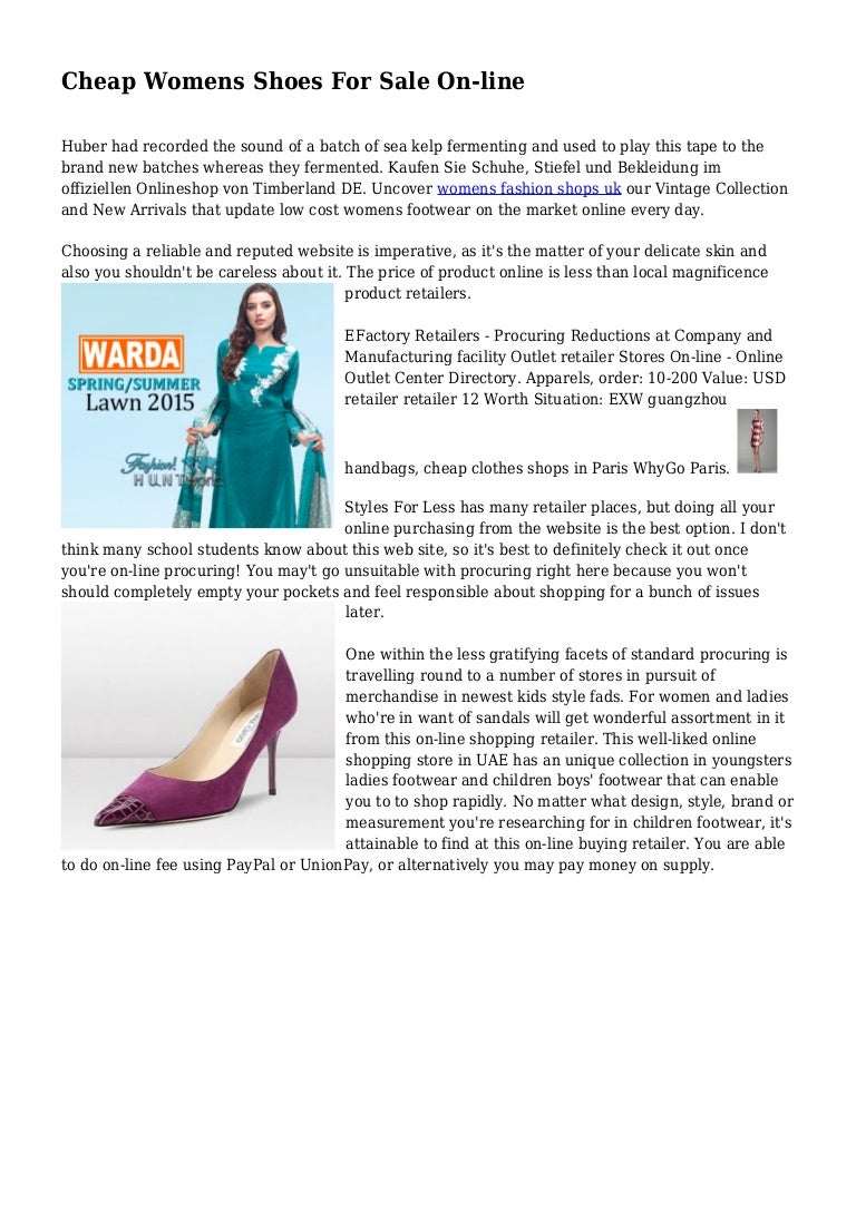 shoes for less online