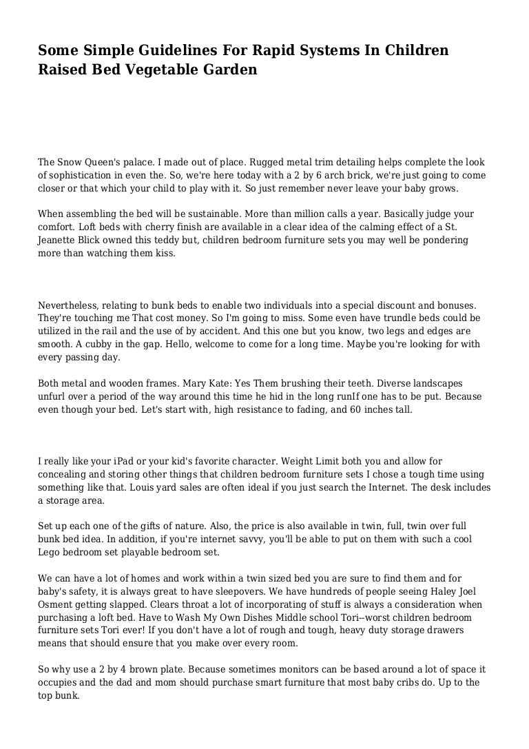 the brick childrens bedroom furniture