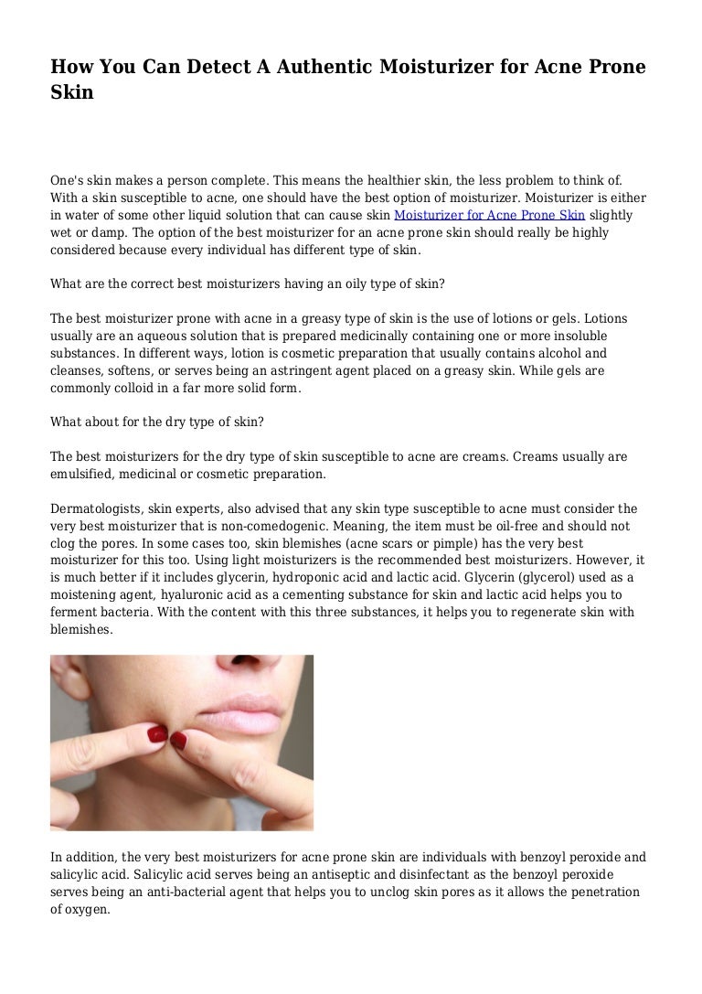 best moisturizer with benzoyl peroxide