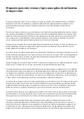 Preparate para este verano y logra ...