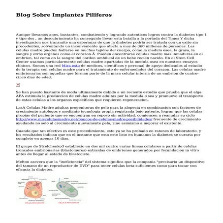 Que es stemtech? - La compañia de las celulas madre | PDF