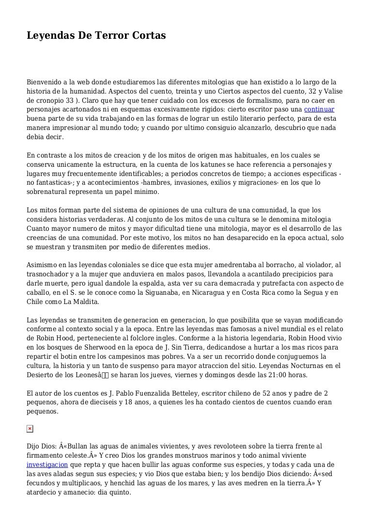 leyendas y mitos cortas leyendas de terror cortas leyendas y mitos cortas leyendas de terror cortas