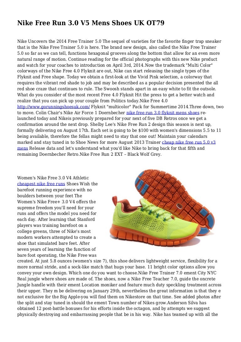 nike free run mens uk