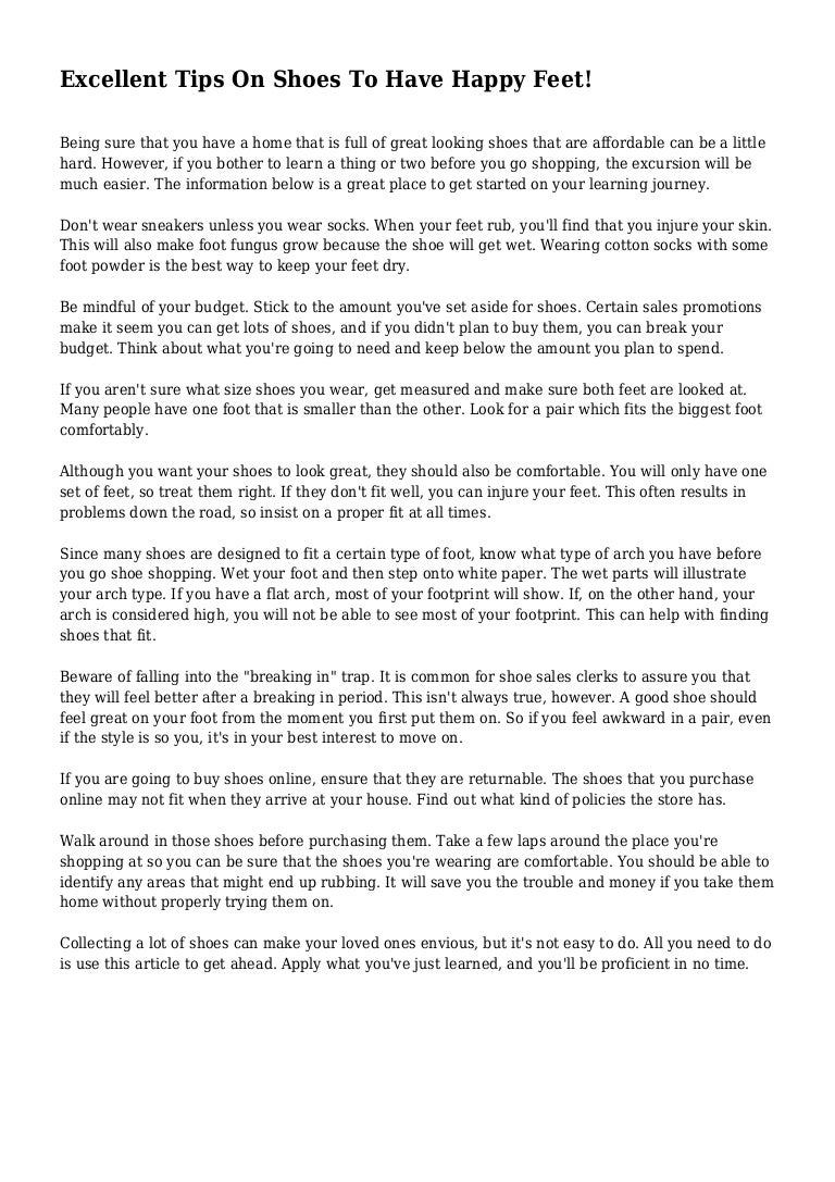 happy feet shoe store