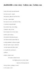 darkfieldtilt: a true story - Gathe...