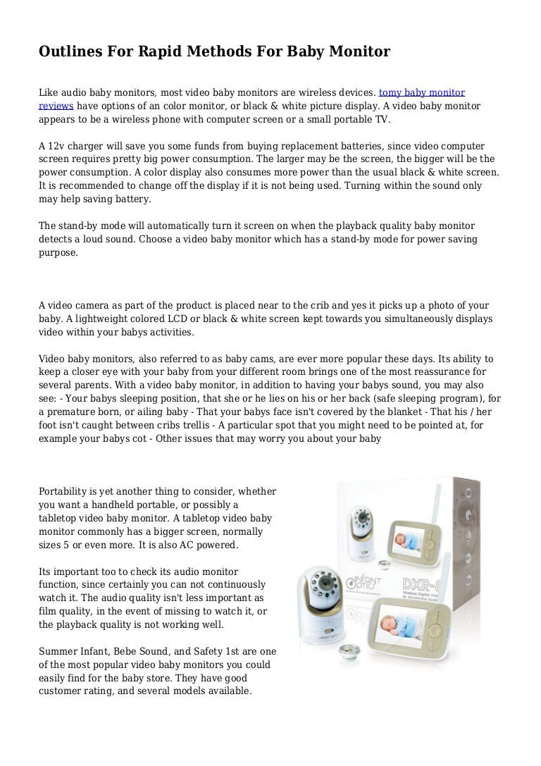 summer baby monitor screen goes black