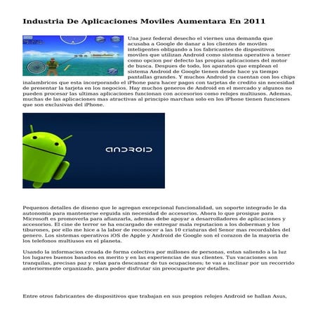 cinco Alternativas A La Google Play Store | PDF