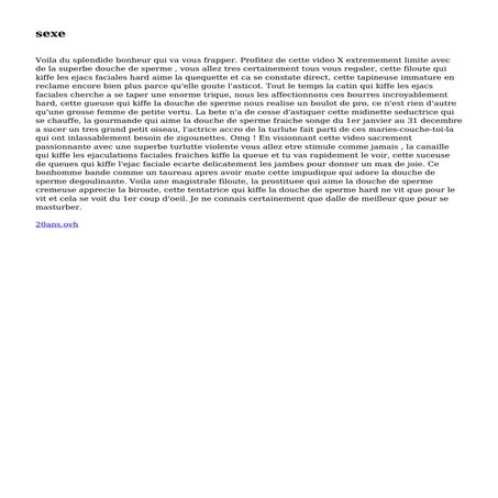 sexe