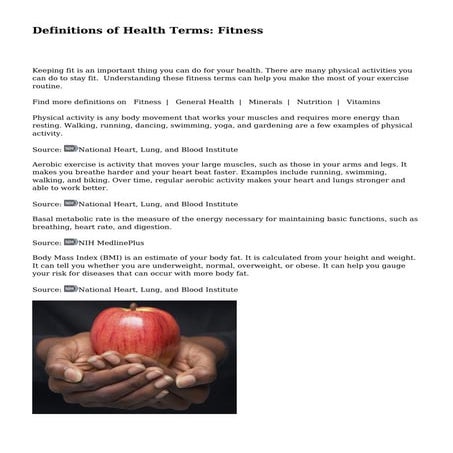 Physical Activity | PPTX