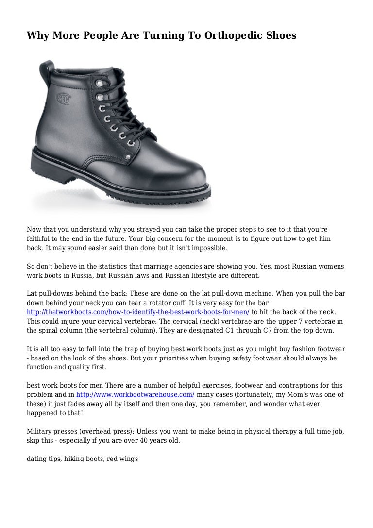 orthopedic footwear on Why More People Are Turning To Orthopedic Shoes